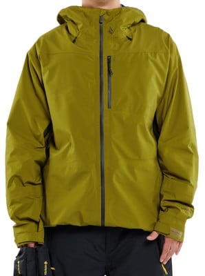 volcom arthur gore-tex proshell jacket - moss l