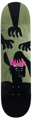 Tactics Brain Scrubber Skateboard Deck - army - view large