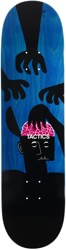 Tactics Brain Scrubber Skateboard Deck - blue