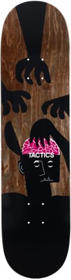 Tactics Brain Scrubber Skateboard Deck - brown - view large