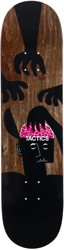 Tactics Brain Scrubber Skateboard Deck - brown