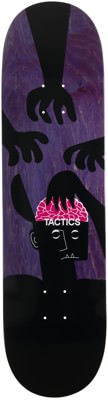 Tactics Brain Scrubber Skateboard Deck - navy - view large