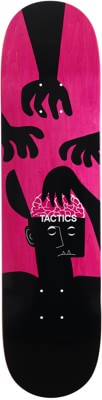 Tactics Brain Scrubber Skateboard Deck - pink - view large