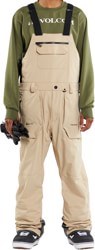 Volcom Rain GORE-TEX Overall Bib Pants - khakiest