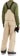 Volcom Rain GORE-TEX Overall Bib Pants - khakiest - reverse