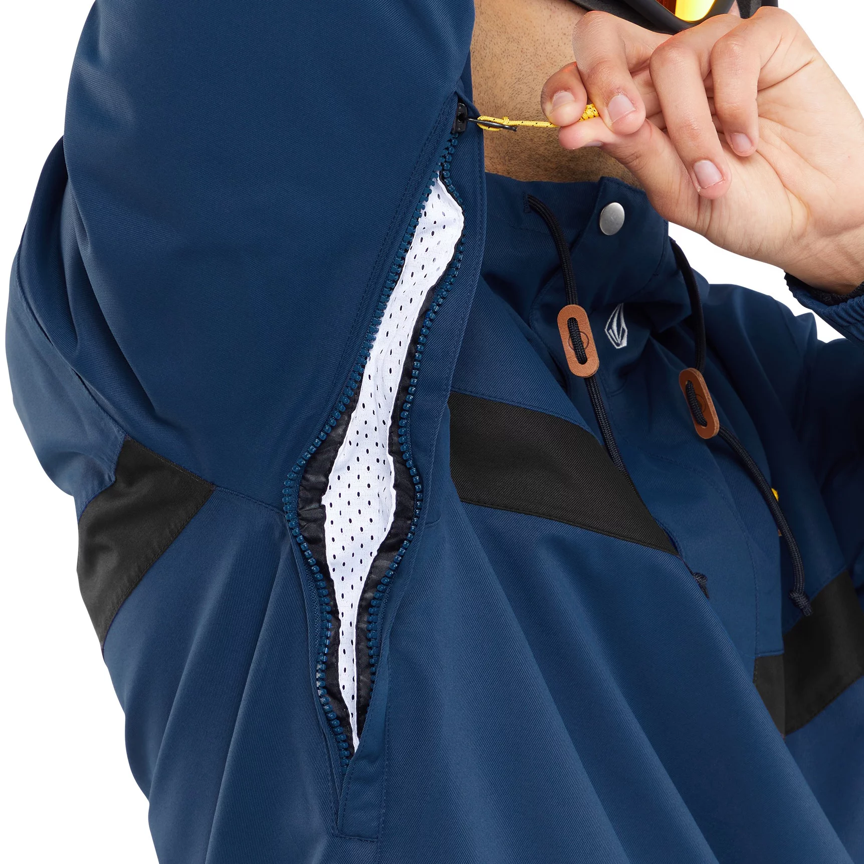 Volcom Longo Pullover Jacket - navy | Tactics