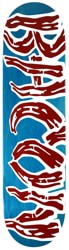 Bacon Skateboards Classic Logo 8.5 Skateboard Deck - blue