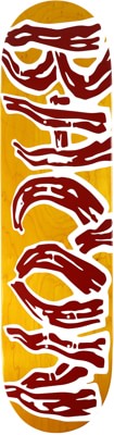 Bacon Skateboards Classic Logo 8.5 Skateboard Deck - yellow - view large