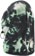 Volcom Hydro Fleece Hood Thingy - spritz black - reverse