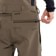 Volcom Roan Bib Overall Pants - teak - reverse detail