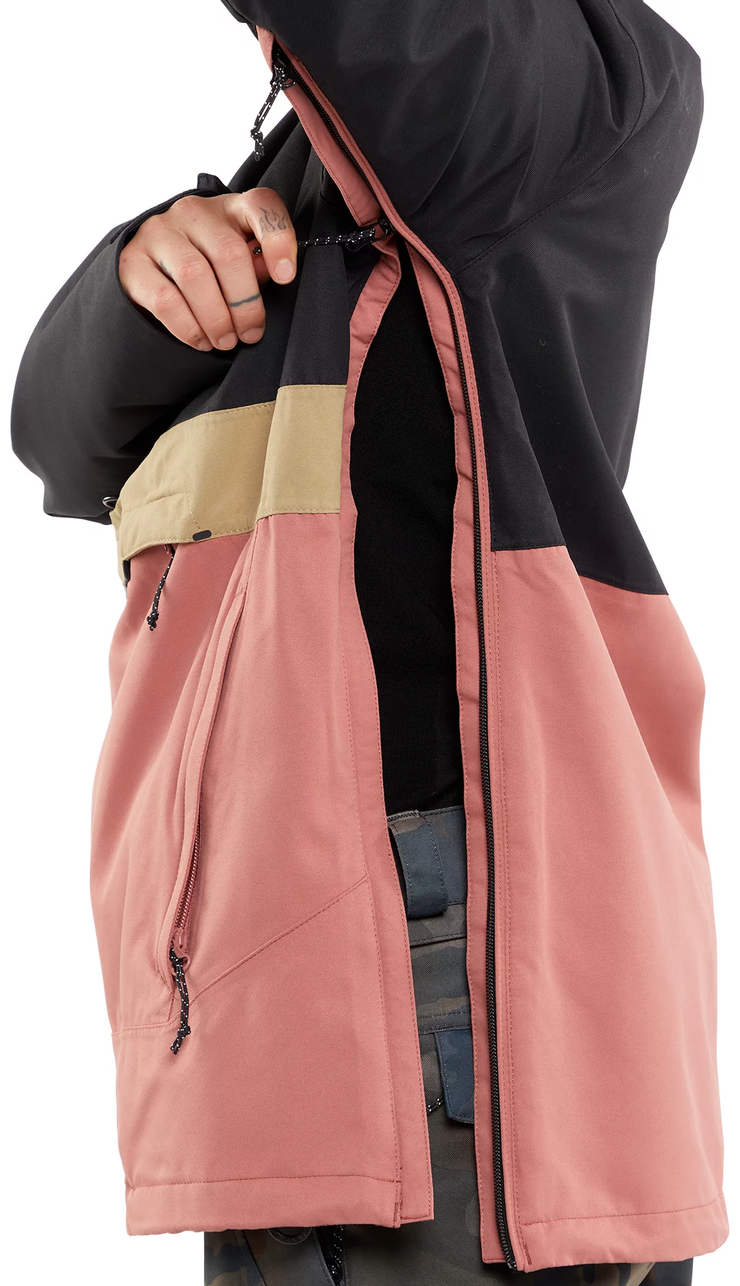 Volcom Women's Ashfield Pullover Jacket - earth pink | Tactics