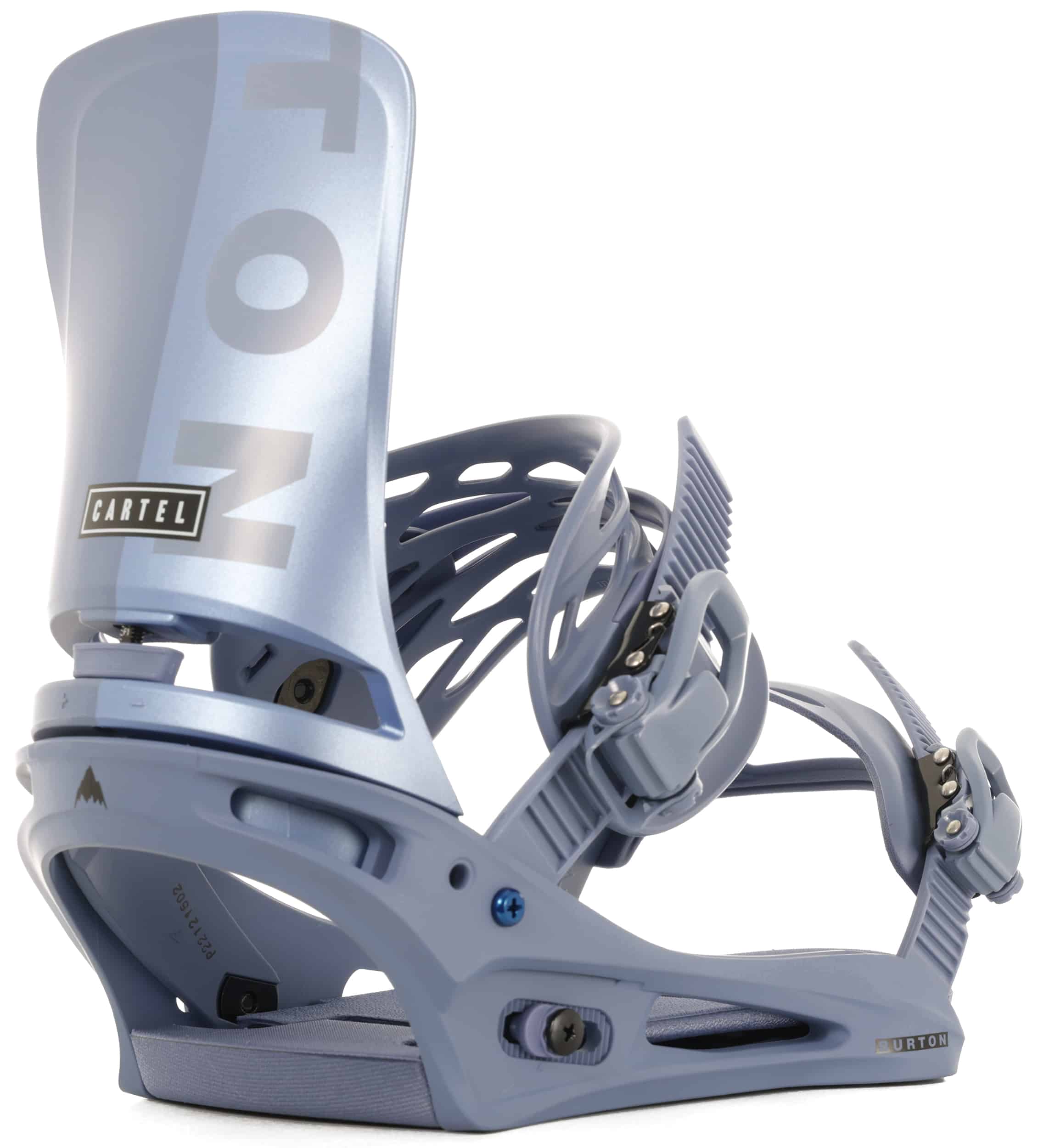 Burton Cartel Re:Flex Snowboard Bindings 2024 - slate blue/logo | Tactics