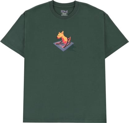 Polar Skate Co. Dog T-Shirt - dark green - view large