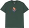 Polar Skate Co. Dog T-Shirt - dark green