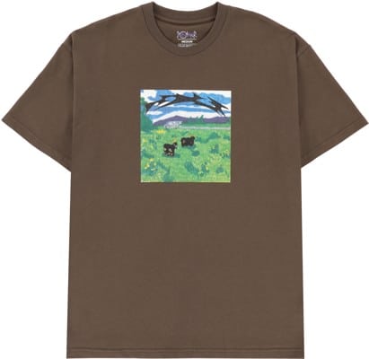Polar Skate Co. Meeeh T-Shirt - brown - view large