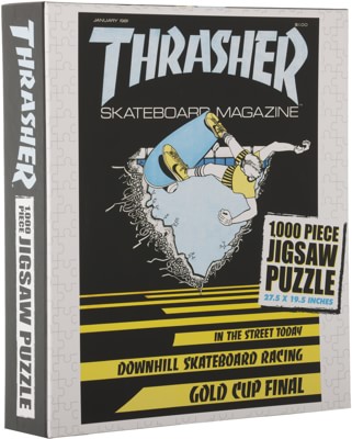 Thrasher First Cover January 1981 Jigsaw Puzzle - view large