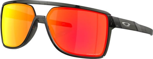 Oakley Castel Sunglasses - matte grey smoke/prizm ruby lens - view large