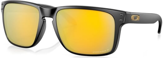 Oakley Holbrook XL Polarized Sunglasses - matte black/prizm 24k polarized lens - view large