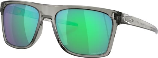 Oakley Leffingwell Polarized Sunglasses - grey ink/prizm jade polarized lens - view large