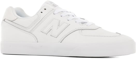 New Balance Numeric 574V Skate Shoes - white/white - view large