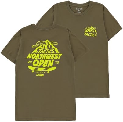 Tactics Northwest Open T-Shirt - olive - view large