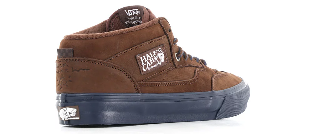 Vans Skate Half Cab '92 Shoes - (nick michel) brown/navy