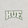 HUF Home Team Crew Sweatshirt - heather grey - front detail