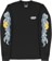 HUF Rogue Waves L/S T-Shirt - black - alternate