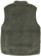 Volcom Muzzer Fuzzar Vest Jacket - squadron green - reverse