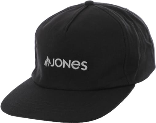 Jones Wave Organic Snapback Hat - stealth black - view large