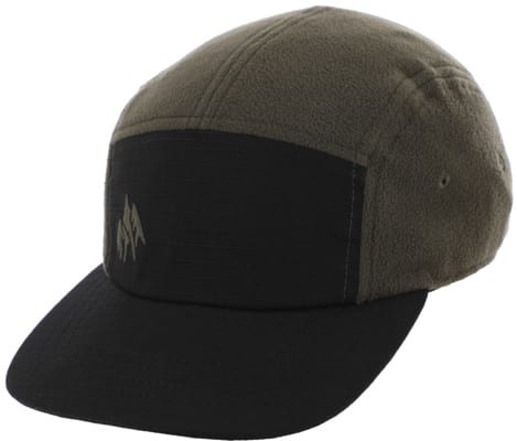 Jones Long Shadow Recycled Fleece 5-Panel Hat - night green - view large