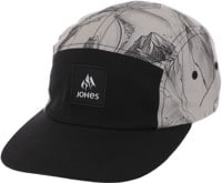 Jones Hakuba Organic 5-Panel Hat - glacier print