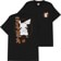 Santa Cruz Pokemon SC Pikachu T-Shirt - black