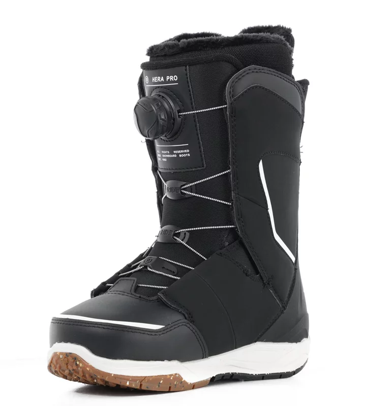 Ride Women's Hera Pro Snowboard Boots (2024 Closeout) - black