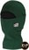 BlackStrap Kids Expedition Hood Balaclava - solid forest green