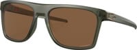 Oakley Leffingwell Sunglasses - matte olive/prizm bronze lens