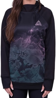 686 Women's Bonded Fleece Pullover Hoodie (Closeout) - black - view large