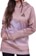 686 Women's Bonded Fleece Pullover Hoodie - dusty mauve - alternate