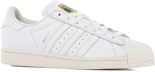 Adidas Superstar ADV Skate Shoes - footwear white/footwear white/chalk white - view large