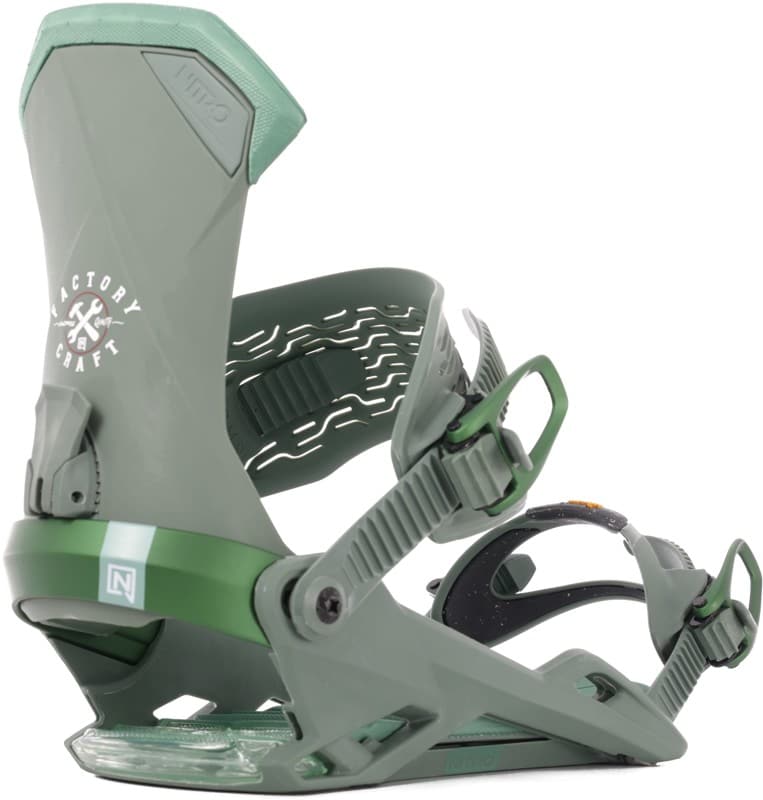 Nitro Team Snowboard Bindings 2024 factory craft series Tactics