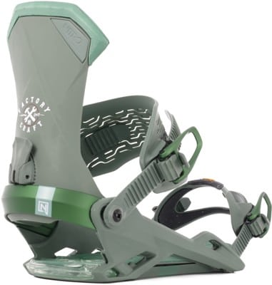 Nitro Team Snowboard Bindings (Closeout) 2024 - factory craft series - view large