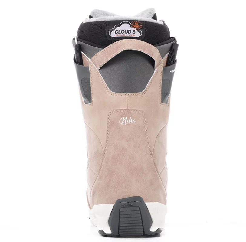 NITRO CLOUD 6 スノーボードブーツ ベージュ Nitro Women's Crown TLS Snowboard Boots 2024 - terracotta | Tactics