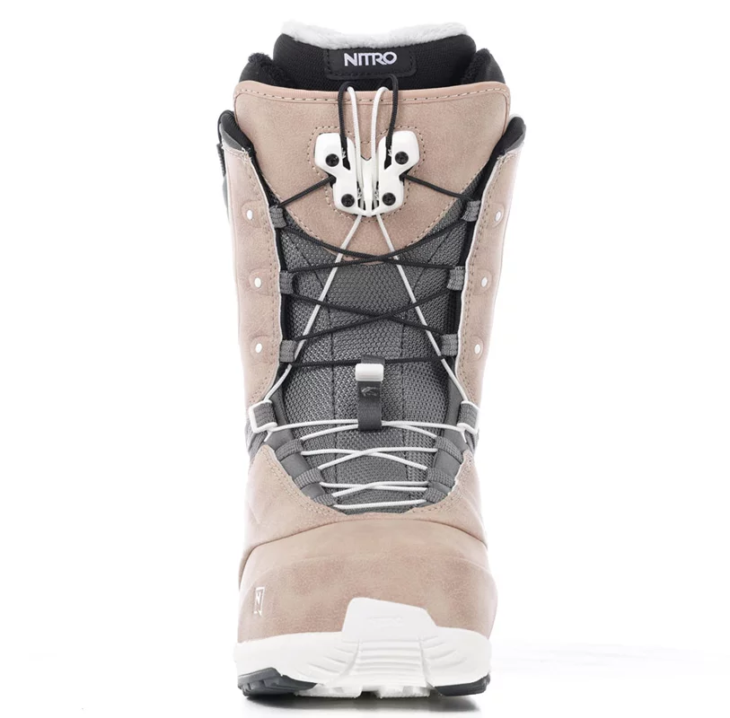 Nitro Women's Crown TLS Snowboard Boots 2024 - terracotta