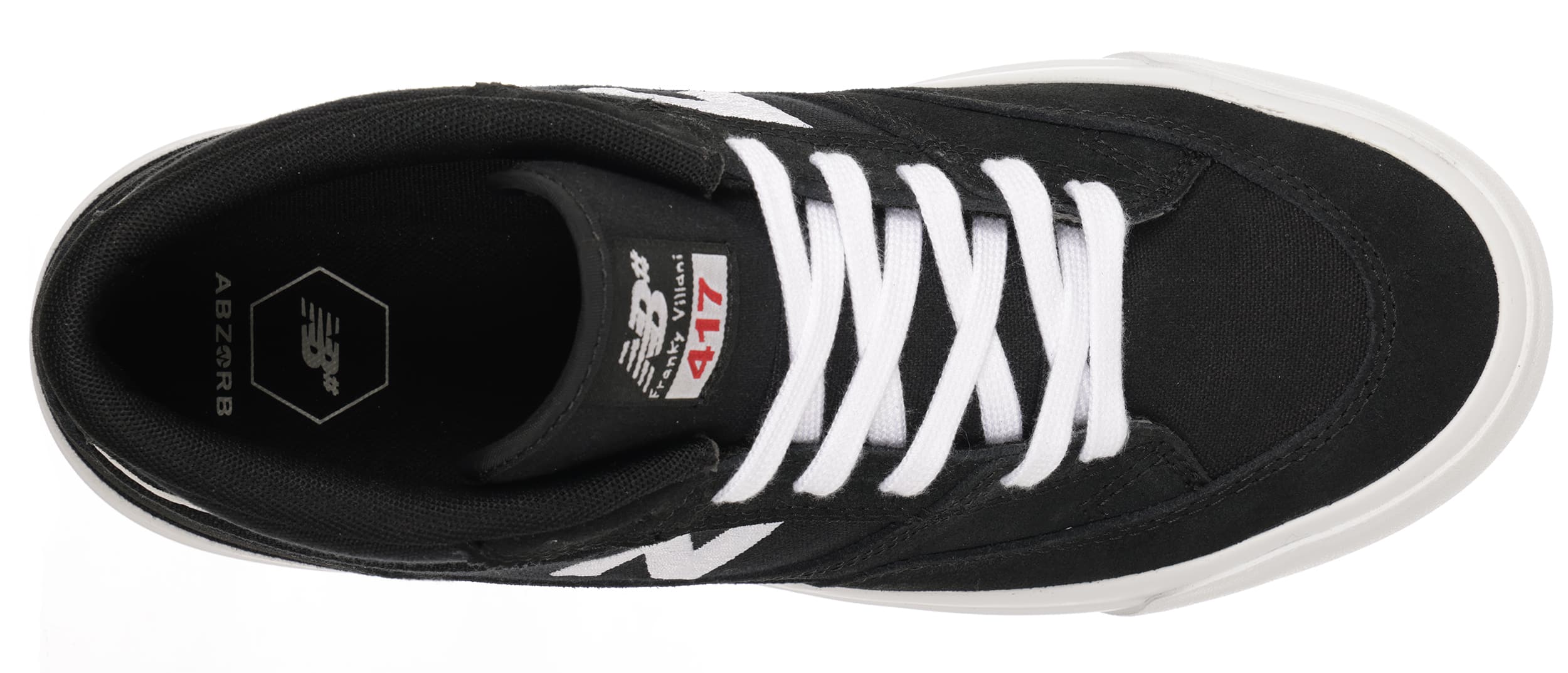 New Balance Numeric 417 Franky Villani Skate Shoes - black/white | Tactics