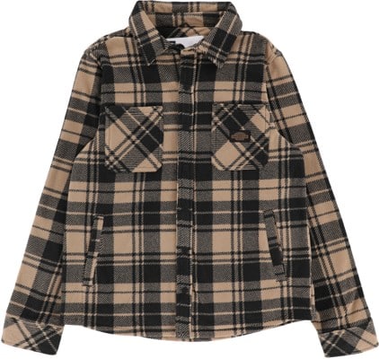 686 Sierra Fleece Flannel Shirt - dune plaid - view large