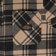 686 Sierra Fleece Flannel Shirt - dune plaid - front detail