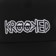 Krooked Krooked Eyes Snapback Hat - black/white - front detail