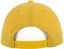 Frog Dino Logo 5-Panel Hat - yellow - reverse