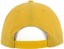 Frog Dino Logo 5-Panel Hat - yellow - reverse