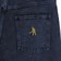 Passport Workers Club Jeans - over-dye navy - reverse detail